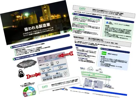 製造業界様向けソリューションリーフレット