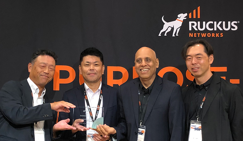 ラッカスネットワークスより「Distributor of the Year 2024」を受賞